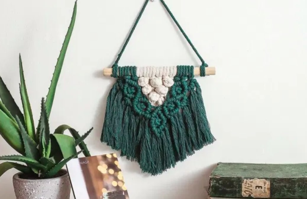macramé mural